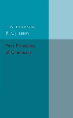 FIRST PRINCIPLES OF CHEMISTRY