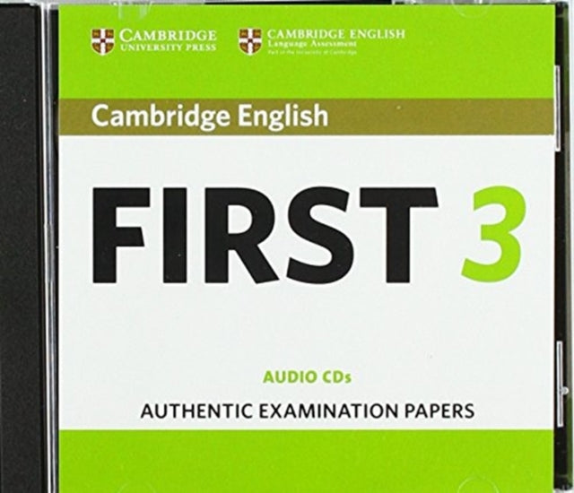 Cambridge English First 3 Audio CDs