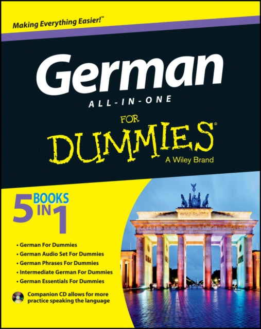 German All-In-One for Dummies with CD