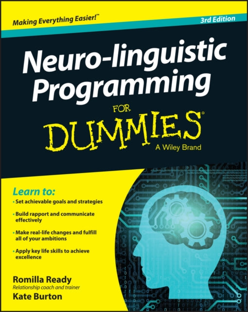 Neuro-linguistic Programming for Dummies 3E