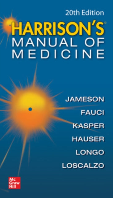 HARRISON`S MANUAL OF MEDICINE 20/E