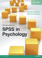 INTRODUCTION TO SPSS IN PSYCHOLOGY