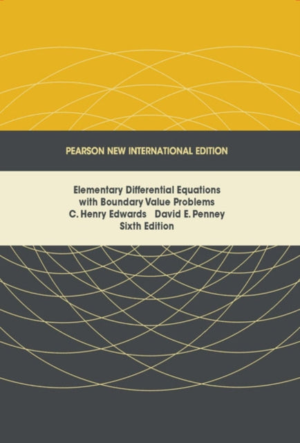 Elementary Differential Equations with Boundary Value Problems