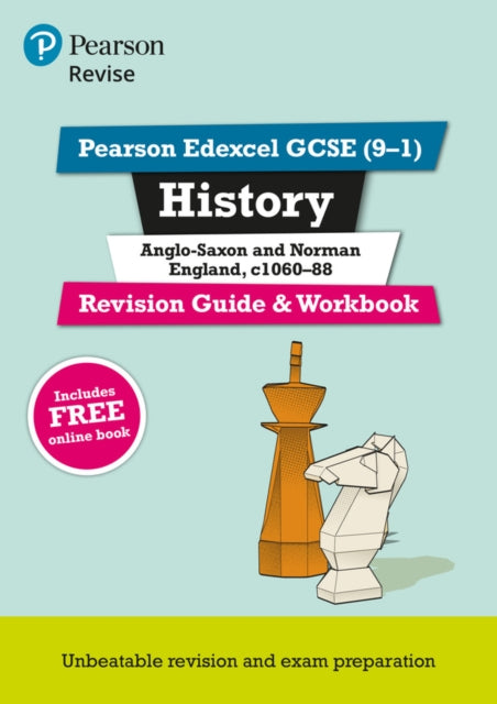 Pearson REVISE Edexcel GCSE History Anglo-Saxon & Norman England Revision Guide & Workbook incl. online revision and quizzes - for 2026, 2027 exams