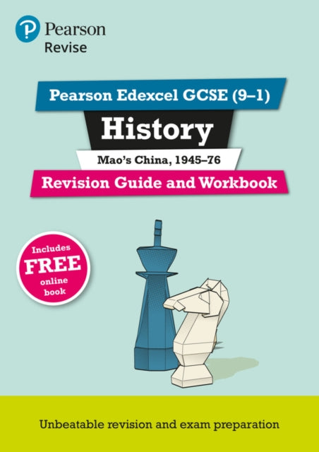 Pearson REVISE Edexcel GCSE History Mao's China Revision Guide and Workbook incl. online revision - for 2025 exams