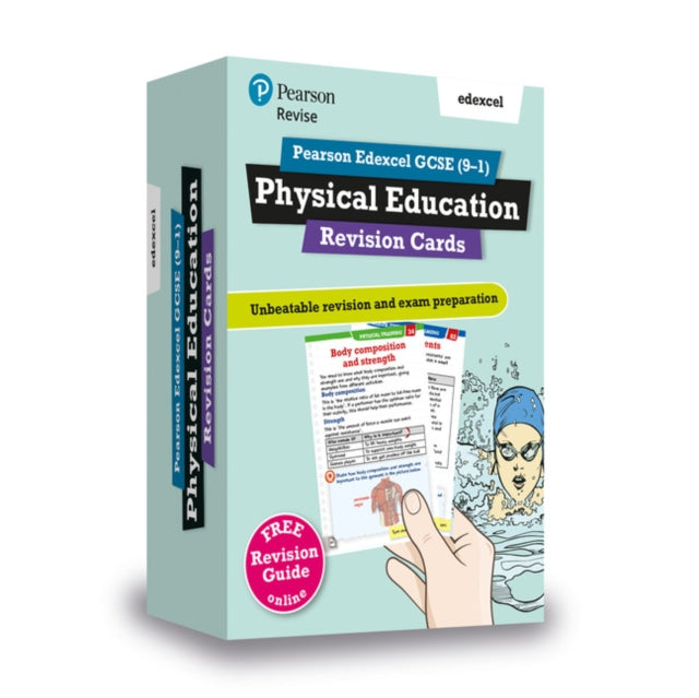 Pearson REVISE Edexcel GCSE Physical Education: Revision Cards Incl. online revision - for 2025 and 2026 exams
