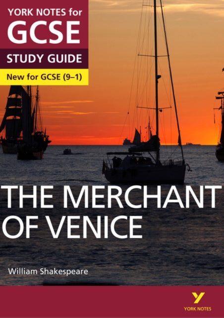 Merchant of Venice York Notes GCSE English Literature Study Guide - for 2026, 2027 exams