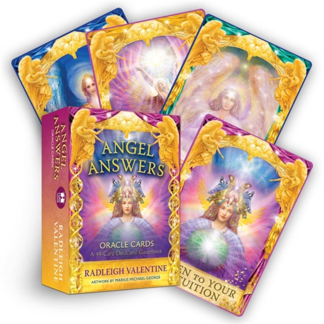 Angel Answers Oracle Cards - A 44-Card Deck and Guidebook