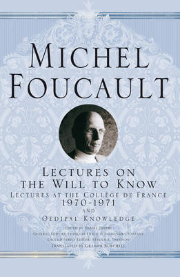 LECTURES ON THE WILL TO KNOW