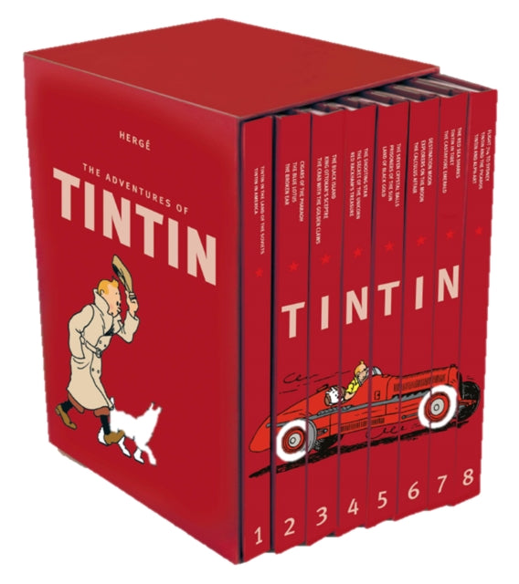 Adventures of Tintin – Compact Editions – The Tintin Collection: 8 Book Box-Set