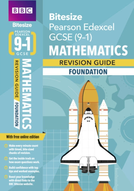 BBC Bitesize Edexcel GCSE (9-1) Maths Foundation Revision Guide inc online edition - 2023 and 2024 exams