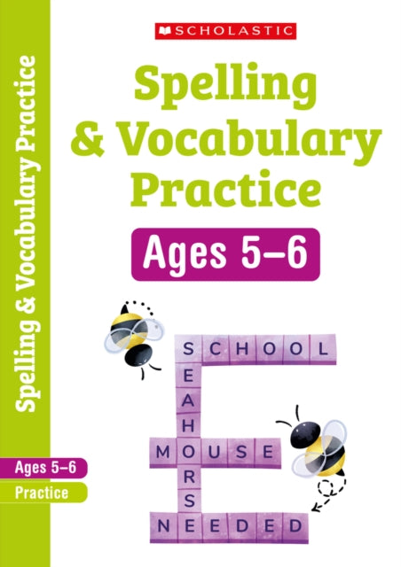 Spelling and Vocabulary Practice Ages 5-6