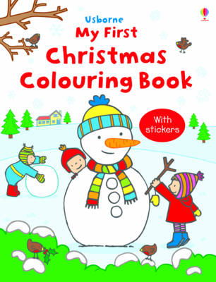 My First Christmas Colouring Book