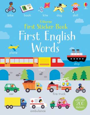 FIRST STICKER BOOK FIRST ENGLISH WORDS