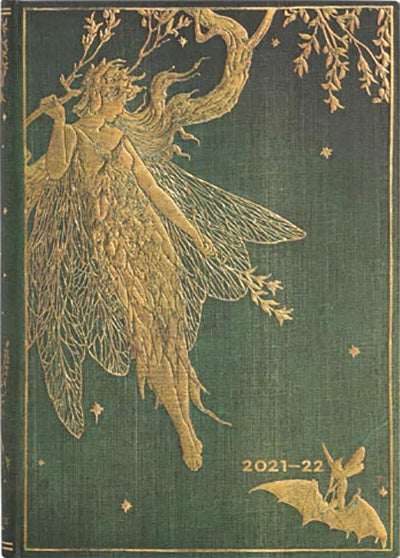 Rokovnik Paperblanks "Olive Fairy" 2021/22, 18-mesečni, horizontalen