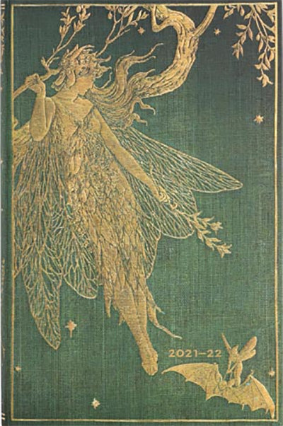 Rokovnik Paperblanks "Olive Fairy" 2021/22, 18-mesečni, vertikalen