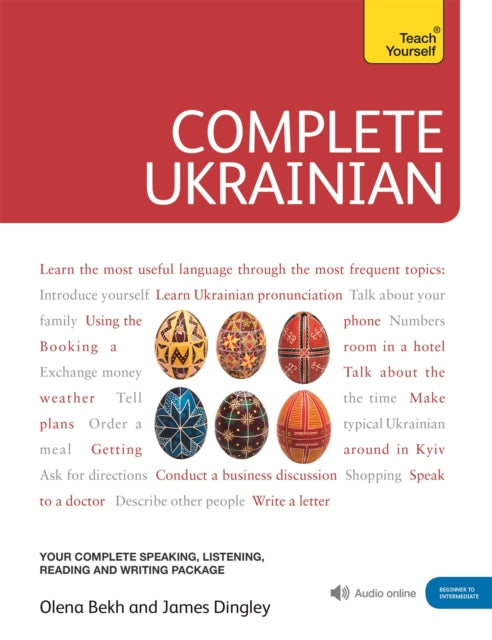Complete Ukrainian Beginner to Intermediate Course: (Book and Audio Support)
