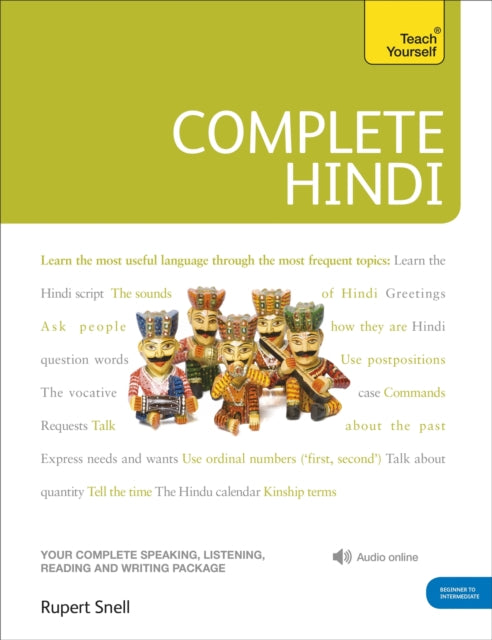 Complete Hindi Beginner to Intermediate Course: (Book and audio support)