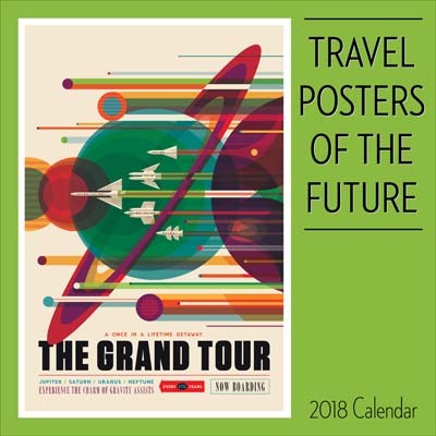 TRAVEL POSTERS OF THE FUTURE 2018 WALL C