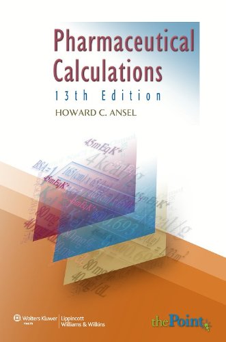 PHARMACEUTICAL CALCULATIONS INTERNATIONA
