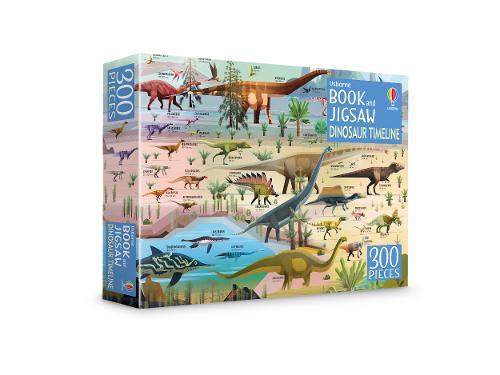 DINOSAUR TIMELINE BOOK AND JIGSAW