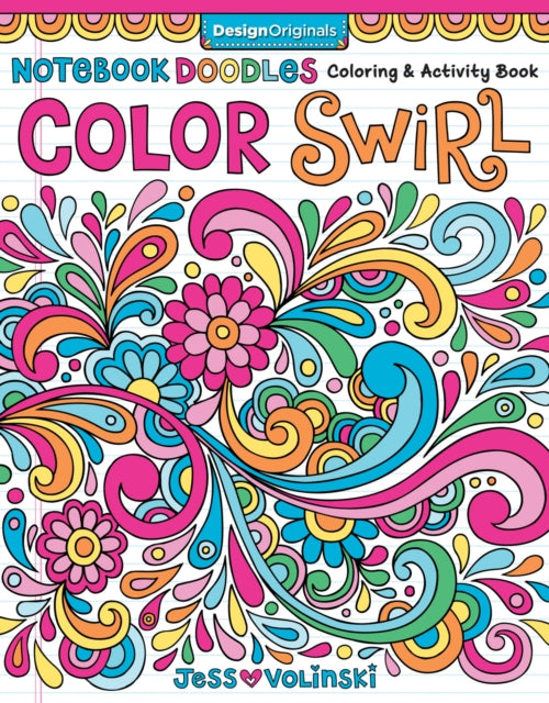 Notebook Doodles Color Swirl: Coloring & Activity Book