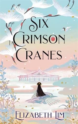 SIX CRIMSON CRANES