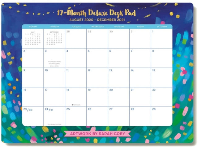 COLOR LOVE 2021 DESK PAD