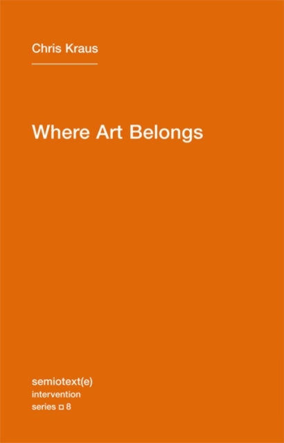 Where Art Belongs
