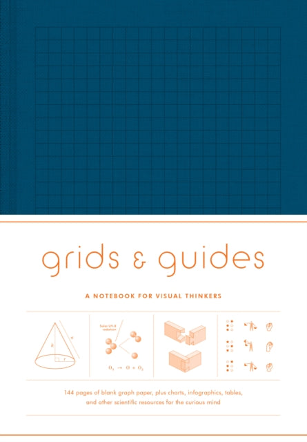 Grids & Guides (Navy) Notebook