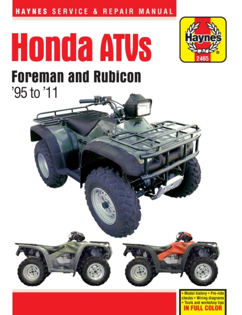 Honda Foreman ATV (95 -11)