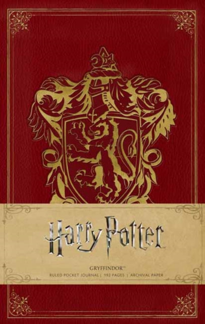 Harry Potter: Gryffindor Ruled Pocket Jo