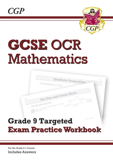 GCSE Maths OCR Grade 8-9 Targeted Exam Practice Workbook (includes Answers)