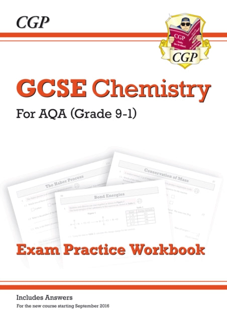 New GCSE Chemistry AQA Higher Exam Practice Workbook with CGP RevisionHub