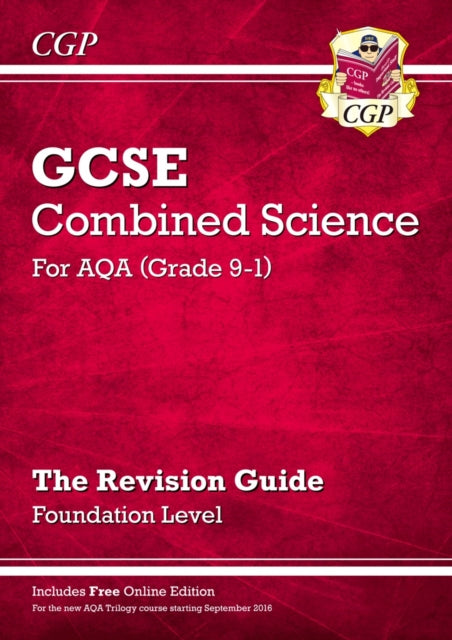New GCSE Combined Science AQA Foundation Revision Guide with CGP RevisionHub