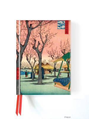 HIROSHIGE: PLUM GARDEN (FOILED JOURNAL)