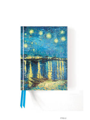 Van Gogh: Starry Night over the Rhone (Foiled Pocket Journal)