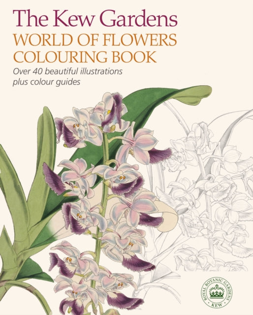 The Kew Gardnens World of Flowers Colouring Book