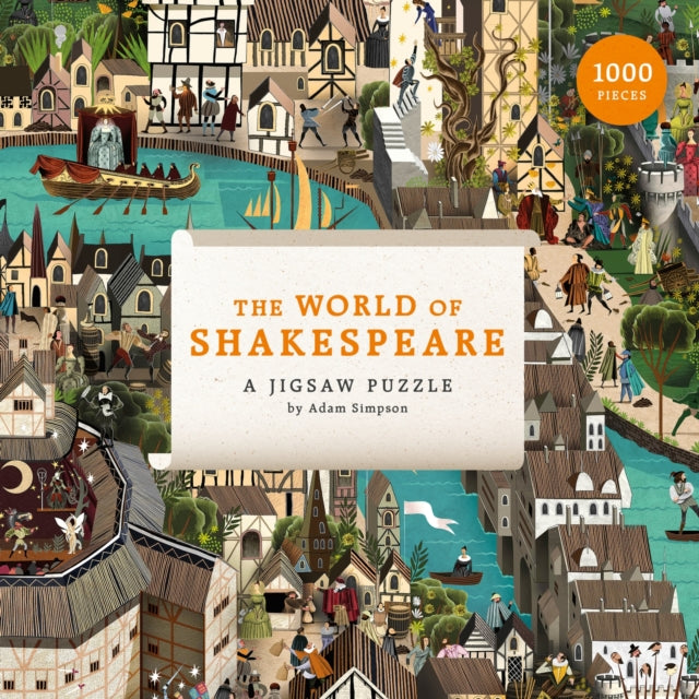 World of Shakespeare, The:1000 Piece Jigsaw Puzzle - 1000 Piece Jigsaw Puzzle