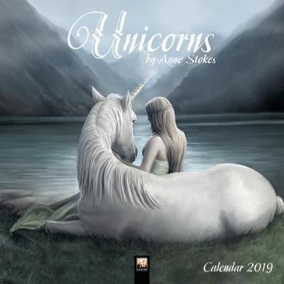 Unicorns by Anne Stokes Wall Calendar 2019 (Art Calendar)