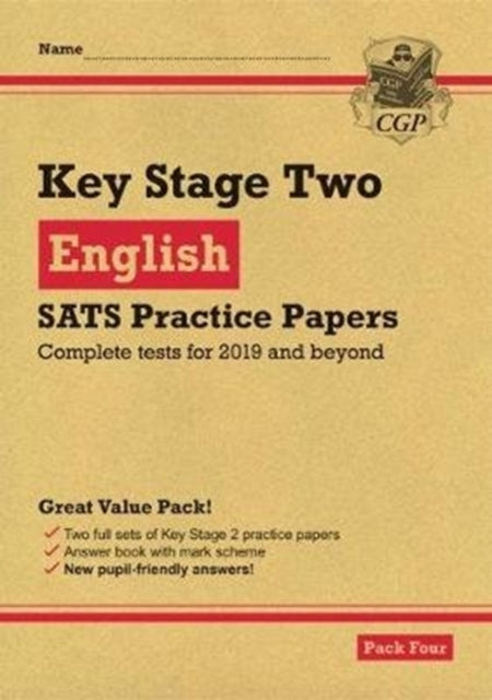 KS2 English Year 6 SATS Practice Papers: Pack 4 - for the 2026 tests (with free Online Extras)