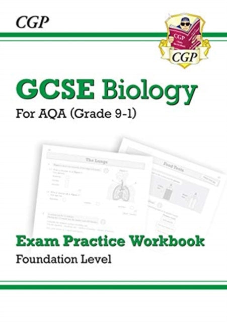 New GCSE Biology AQA Foundation Exam Practice Workbook with CGP RevisionHub