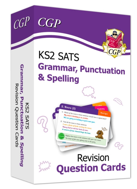 KS2 English Year 6 SATS Revision Question Cards: Grammar, Punctuation & Spelling (for 2026)