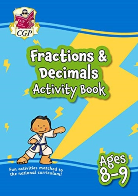 Fractions & Decimals Maths Activity Book for Ages 8-9 (Year 4)