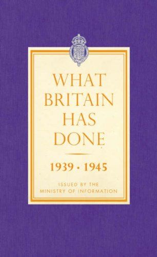 WHAT BRITAIN HAS DONE