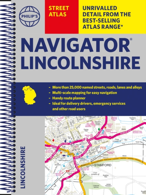 Philip's Navigator Street Atlas Lincolnshire