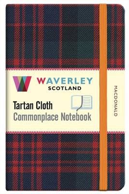 Waverley (M): MacDonald Tartan Cloth Commonplace Notebook