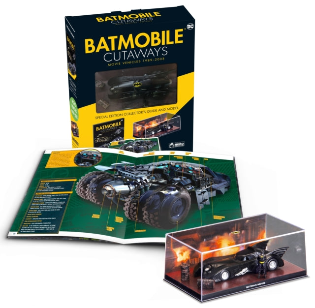 Batmobile Cutaways - The Movie Vehicles 1989-2012 Plus Collectible