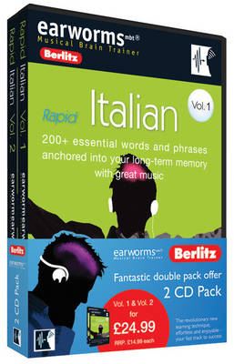 ITALIAN BERLITZ EARWORMS DOUBLE PACK