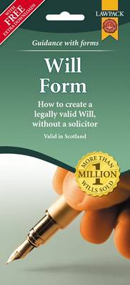 Last Will & Testament Form Pack for Scotland